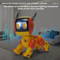 Chien cascadeur mécanique à détection de gravité intelligente en alliage CPS pour enfants jouet pour chien robot moulé sous pression avec son pour cadeaux