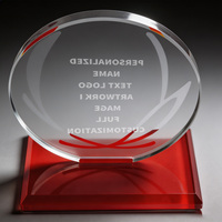 Trophée en cristal personnalisé avec photo couleur Neelpure 124868 pour récompenses d'employés d'entreprise, cadeaux de retraite, occasions spéciales