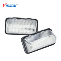 Vente flash : Plaque d'immatriculation LED pour Toyota Avalon Alphard Corolla Vellfire Mirai RAV4 Prius pour Lexus LX UX