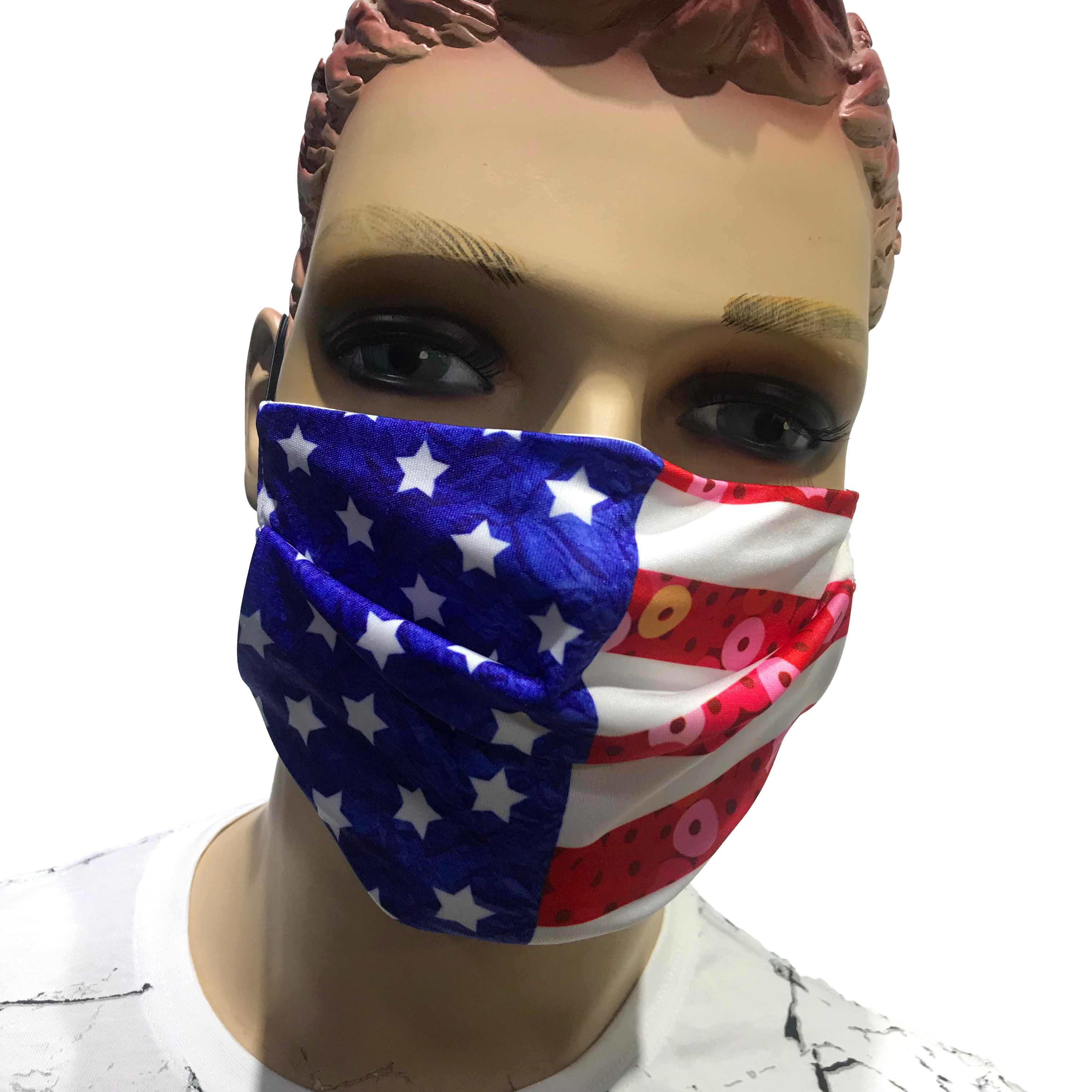 Индивидуальный чехол для лица для мужчин и женщин, моющаяся ткань, хлопковая ткань Oem, полиэфир с защитой от воздуха