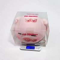 Nouveauté : Adorable cochon rose géant à presser – Jouet sensoriel anti-stress doux et moelleux – Cadeau de fête