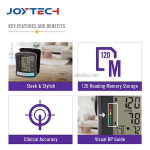 Tensiomètre au poignet de haute précision Équipement médical Tensiomètre numérique Dispositifs médicaux électriques en plastique Ce OEM 2 ans - Product Image 5