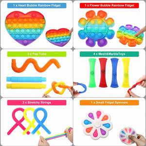 Durable 35pcs Summer 2025 Crochet <b>Fidget</b> Spinner Anti-Anxiety Sensory Toy for Kids Adults Novelty Gag Toys New Fun <b>Fidget</b> Toys - Product Image 4