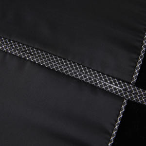 Изысканная вышитая приталенная куртка с воротником с лацканом, высококачественное черное бархатное платье с вышивкой золотого цвета - Product Image 6