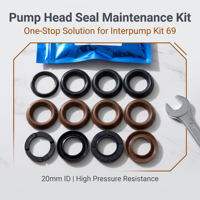 Kit de soupapes de pompe à haute pression Interpump KIT69, kit de clapets anti-retour haute résistance, pièces de rechange de pompe résistantes à l'usure