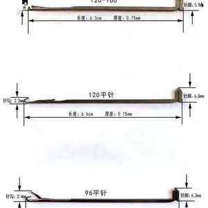 Aguja de 9 G para cables, máquina de tejer