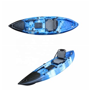 Vicking 1 người ngồi trên đầu bán buôn câu cá mái chèo Touring Thuyền Cá Finder Kayak LLDPE nhựa lỗ xuồng thể thao dưới nước xuồng - Product Image 3