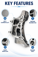 Support de filtre à huile 06K903143M 06L903143A 06L903143K pour Volkswagen Audi A4 A5 Q5 Pièces de moteur Kit OEM Vente en gros