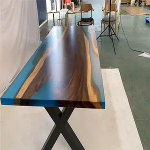 エポキシ樹脂丸型ダイニングテーブル交渉テーブル