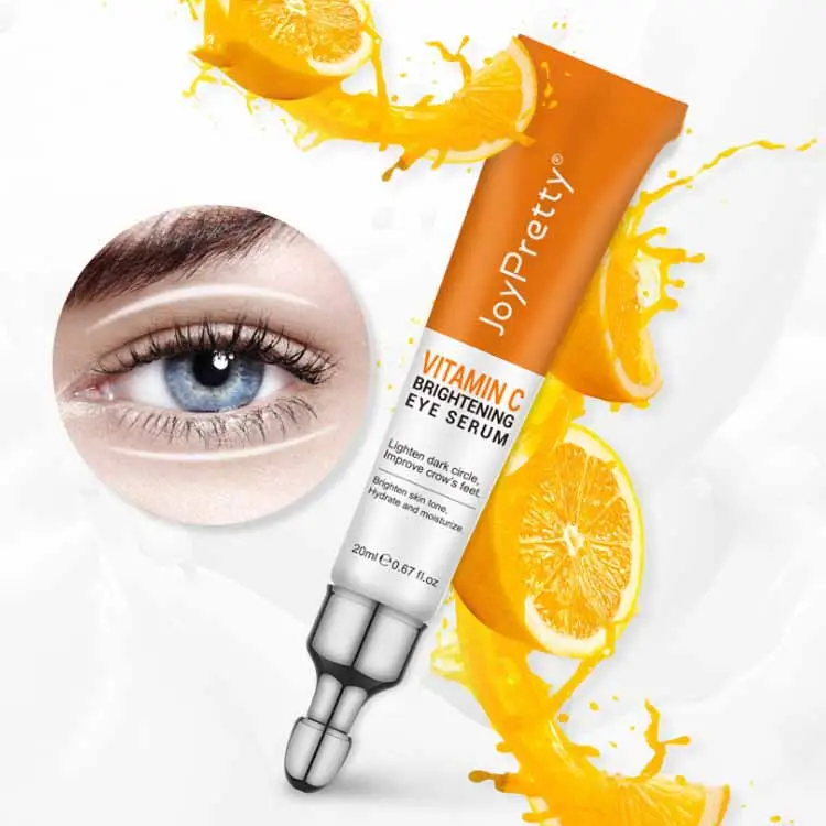 Joy pretty vitamina c, venda quente, remoção de círculo escuro, anti-rugas, creme para os olhos