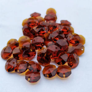 Honor of Crystal Multicolor 14Mm Kristal Achthoekige Kralen 2 <span class=keywords><strong>Gat</strong></span> K9 Kristallen Kroonluchter Onderdelen Accesorios Diy Boda - Product Image 3
