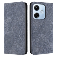 Étui en cuir magnétique fleur pour Redmi NOTE 15 Pro 15C 4G 5G 13X A5 14 Pro Plus A4 14C 13 4G NOTE13 13C Stand Wallet Cover