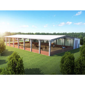 Prix bas et nouveau design arène d'équitation d'intérieur Structure en acier métallique arène d'équitation - Product Image 2