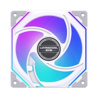 Ventilateur de refroidissement de châssis LED RGB AntarcChill 120 mm pour ordinateur de bureau, ventilateurs RGB CPU 120 mm pour refroidissement d'ordinateur