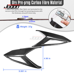 Cho Corvette C8 Z06 Z51 ZR1Coupe <span class=keywords><strong>HTC</strong></span> 2020-2025 Bất Sợi Carbon Đèn Hậu Phía Sau Đèn Side Trang Trí Nội Thất Trim Ngoại Thất Phụ Kiện - Product Image 5