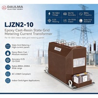 Transformateur de courant LJZN2-10 CT 10kV 800-2500A 0.2S/0.2S en résine époxy pour mesure intérieure