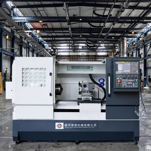 New Used Inner Position 8T Tool Turret CK6150 <strong>CNC</strong> Flat <strong>Lathe</strong> Automatic <strong>with</strong> <strong>Fanuc</strong> Siemens <strong>Control</strong> Systems - Product Image 1