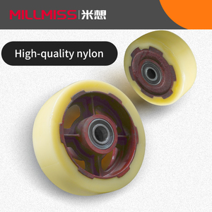 Ruote Girevoli in Gomma da <span class=keywords><strong>6</strong></span> Pollici; Ruote per Carrelli Manuali/Rimorchi Piccoli e Robusti; Ruote con Freno da 4/5/8 Pollici ad Alta Capacità di Carico - Product Image 6