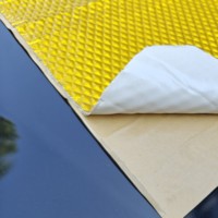 Çift Taraflı Bütil Araba Ses Yalıtım Matı Araba Ses Yalıtımı Sönümleme Levhası Araba Ses Yalıtımı için Araba Bütil Ses Yalıtıcısı 5 Yıl Dayanıklı
