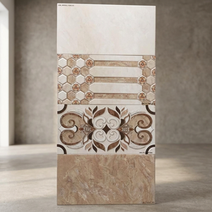 Gris 30x60cm 300x600mm Glossy 3D Printed 12x24 Carrelages muraux de salle de bain Porcelaine Look Céramique pour importateurs - Product Image 4