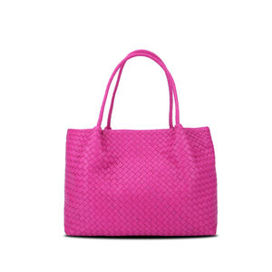 Bolso Tejido de Cuero Genuino 2026, Bolso de Mano para Mujer de Alta Calidad, Bolso Tejido de Cuero Vacuno de Gran Capacidad - Product Image 4