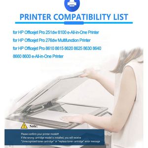 Chinamate OEM HP 950XL/951XL Compatible para cartuchos con el chip inteligente más nuevo tamaño XL completo mismo rendimiento que el original - Product Image 3