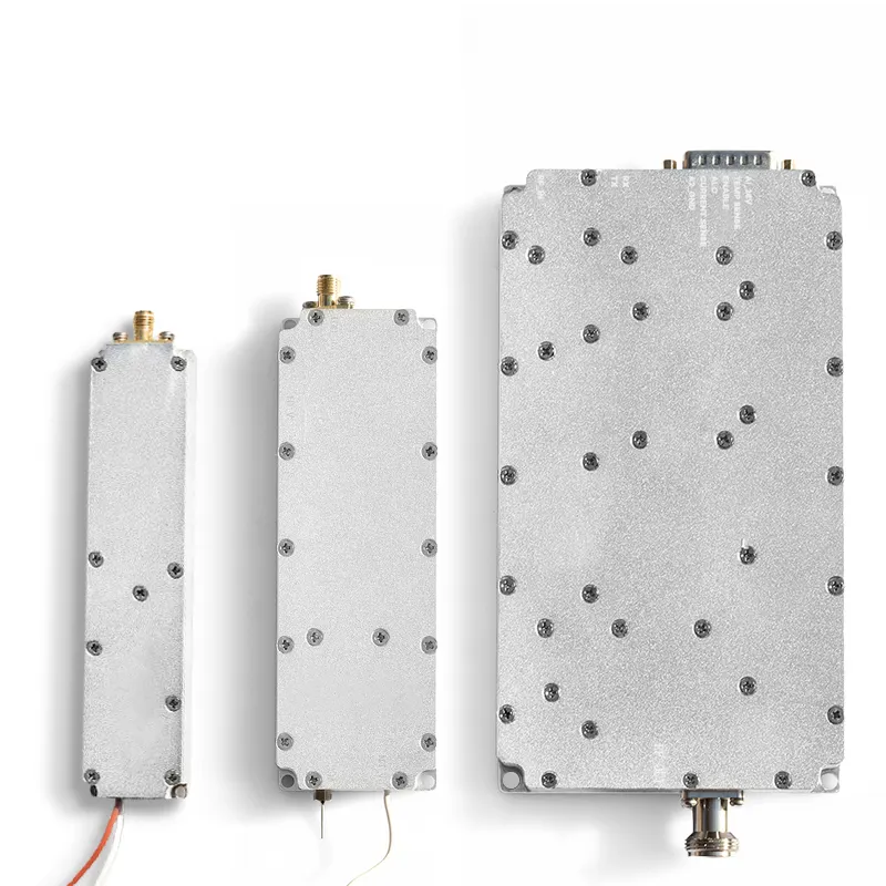 5.2G 5.8G Signal-Anti-Drohne-RF-Leistungsverstärker-Modul 20W 30W 40W 50W 100W UAV Störung Anti-Drohne-Gewehr Fraktioniersystem Blocker