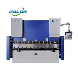 चीन कारखाने उच्च परिशुद्धता 125T3200mm E21 प्रणाली सीएनसी हाइड्रोलिक प्रेस ब्रेक मशीन बिक्री के लिए