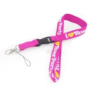 En gros, cordon de cou pour permis de travail et téléphone portable, avec logo, motif dessin animé par transfert thermique, pour porte-badge, transparent