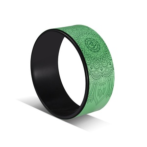 Roue de <span class=keywords><strong>yoga</strong></span> unisexe pour étirements du <span class=keywords><strong>dos</strong></span> et des épaules, outil de massage pour débutants et professionnels, équipement de Pilates et de <span class=keywords><strong>yoga</strong></span> - Product Image 1