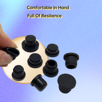 Prix de gros de verrouillage étanche en silicone NBR en caoutchouc petit bouton de couverture traitement de coupe personnalisé pour bouchon couvercle de trou de tuyau