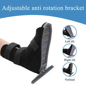 Supporto Ortopedico Medico Stabilizzatore per Gamba con Angolo Regolabile, per Osteoartrite (OA) Post-Operatoria, Tutore Ginocchio con Cerniera per Immobilizzazione <span class=keywords><strong>e</strong></span> Protezione - Product Image 2