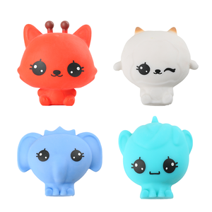 Precio al por mayor OEM, Marca JINFENG, Nuevo Estilo, Lindo Juguete Sensorial Antiestrés de Animal de PVA Blandito para Apretar, 4 Pulgadas, Colores Personalizables - Product Image 6