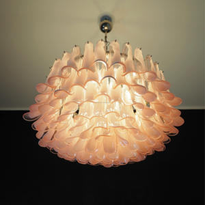 Lámpara Colgante Moderna de Lujo con Forma de <span class=keywords><strong>Herradura</strong></span> de Cristal, Estilo Americano Vintage para Sala de Estar, Hotel, Decoración - Product Image 6