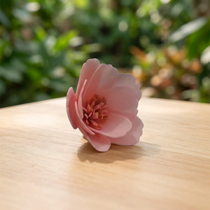 Flor Seca Rosa Redonda Decorativa, Realista, para Interiores y Exteriores, Adorno para Sala de Estar, Todas las Temporadas - Product Image 3