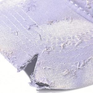 หมวกเบสบอลทรงสวยทันสมัยลายมัดย้อมสำหรับผู้หญิงและผู้ชายรุ่นใหม่ปี 2026 พร้อมดีไซน์ขอบหมวกแบบขาดๆ - Product Image 6