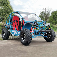 Moto à quatre roues refroidie à l'eau, grande taille, 350cc, pour adulte, deux places, tout-terrain, karting, buggy, ATV/UTV, en promotion