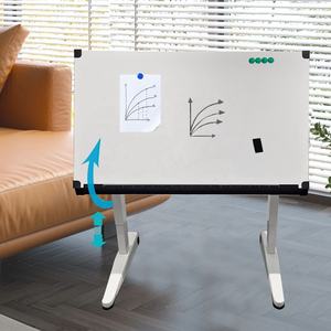 Lavagna a secco magnetica lavagna da disegno piano da tavolo per la scuola regolabile in altezza - Product Image 5