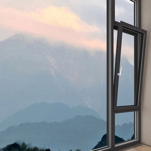 Fenêtre moderne de haute qualité en alliage d'aluminium à ouverture oscillo-battante, insonorisée, à isolation thermique, avec verre Low-E en acier inoxydable - Product Image 6