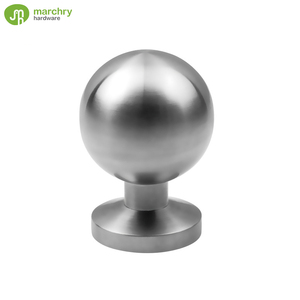 Stainless Steel Round Door Knob <b>Lock</b> With Spindle - Product Image 1