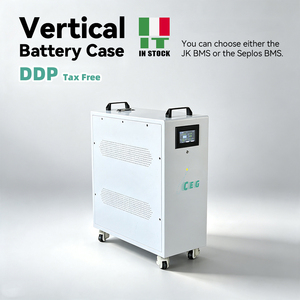Caja de baterías de fosfato de hierro y litio vertical CEG 51.2V, caja prismática LiFePO4 para sistema de energía solar doméstico - Product Image 1