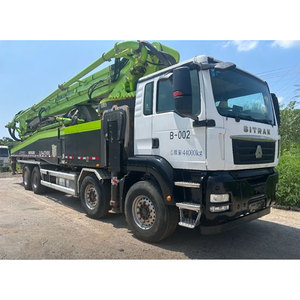 Camion pompe à béton d'occasion de 57 mètres, fabrication chinoise, vente chaude 2021, deuxième <span class=keywords><strong>main</strong></span>, 57X-6RZ, matériel de construction - Product Image 3