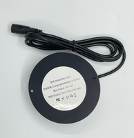 Table de conférence de bureau électrique sans fil invisible à charge rapide de 2 à 10mm pour meubles de chambre à coucher, charge de téléphone portable