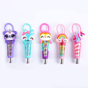 <span class=keywords><strong>Justgirl</strong></span> – tubes de brillant à lèvres en Silicone pour enfants, cosmétique, économique, étanche, porte-étiquette privée - Product Image 5