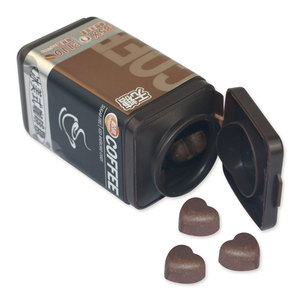Caramelos Duros de Cafeína (Extracto de Guaraná) con Energía y Xilitol, Caramelos con Forma de Corazón, Venta al Por Mayor - Product Image 5