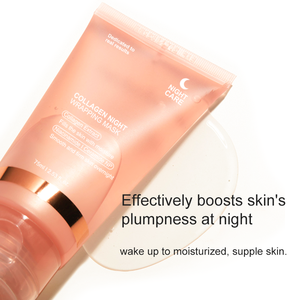 Masque de nuit en collagène profond OEM ODM, masque d'emballage au collagène hydratant et raffermissant anti-âge pour le visage - Product Image 5