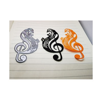 Fustelle in Metallo a Forma di Note Musicali per Scrapbooking, Fustelle per Goffratura per Progetti Creativi