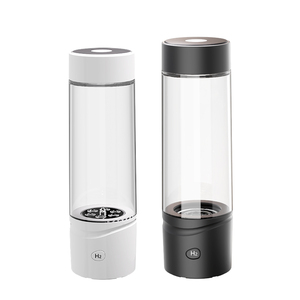 Bouteille d'<span class=keywords><strong>eau</strong></span> en verre enrichie en hydrogène électrique avec membrane ionique, <span class=keywords><strong>électrolyse</strong></span> rapide en 3 minutes, charge magnétique pour voiture et usage domestique - Product Image 1
