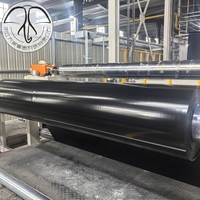 Lona de PVC para Todo Clima, 100% Impermeable, Anti-UV, con Recubrimiento de Cuchilla, para Protección de Equipos Industriales y Carga