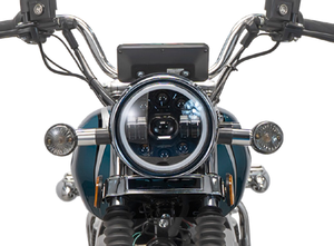 Scooter eléctrico de 72V, motocicleta Cruiser alimentada por batería, Motor de acero sin escobillas semisólido para alquiler de motocicletas medianas - Product Image 4